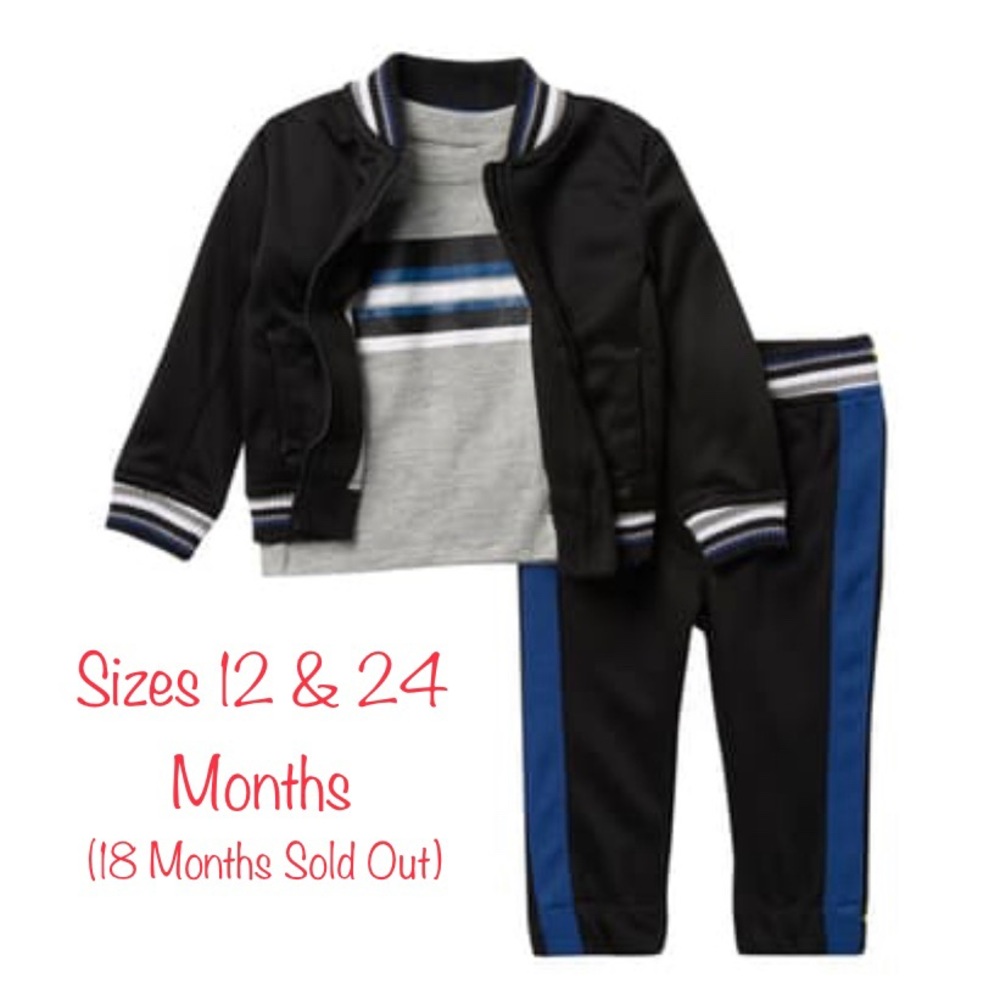 HP!🎉NWT🌟HUDSON Kids! 3 Piece Set 12 & 24mo